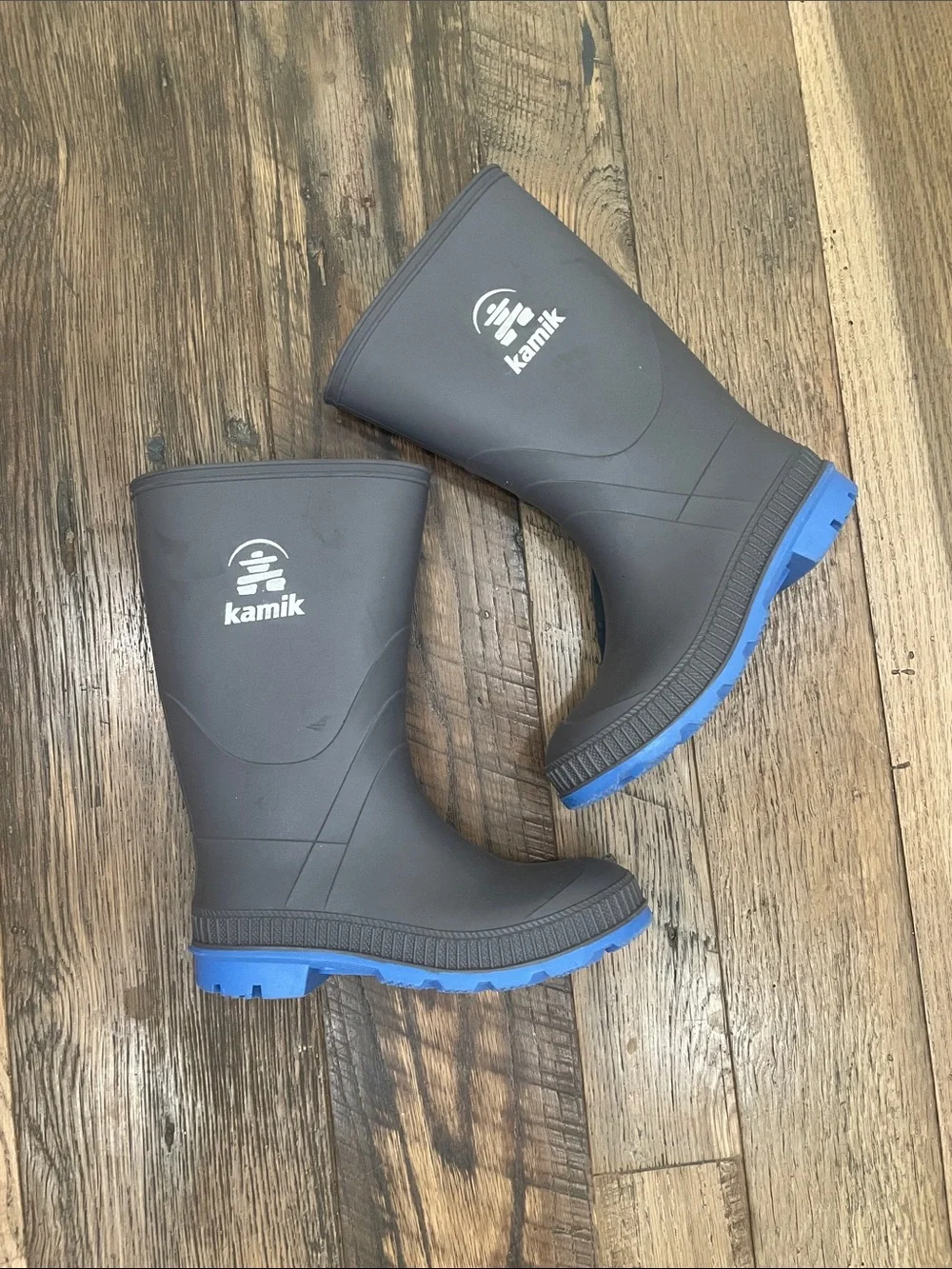 Kamik waterproof rain or snow boots boy 1